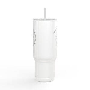 40oz Insulated Engraved Tumbler with Lid — 'Worthy in Christ'